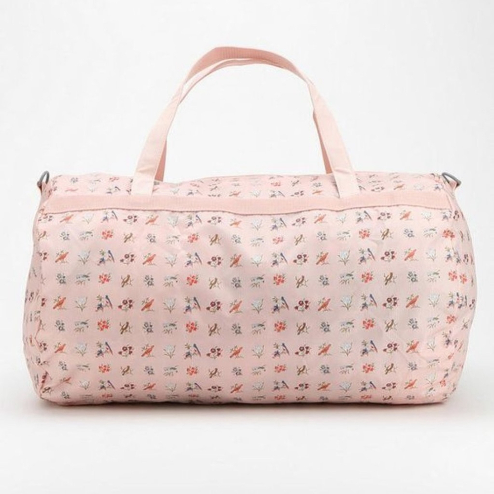 BDG Birds & Floral Convertible Duffle Gym Bag